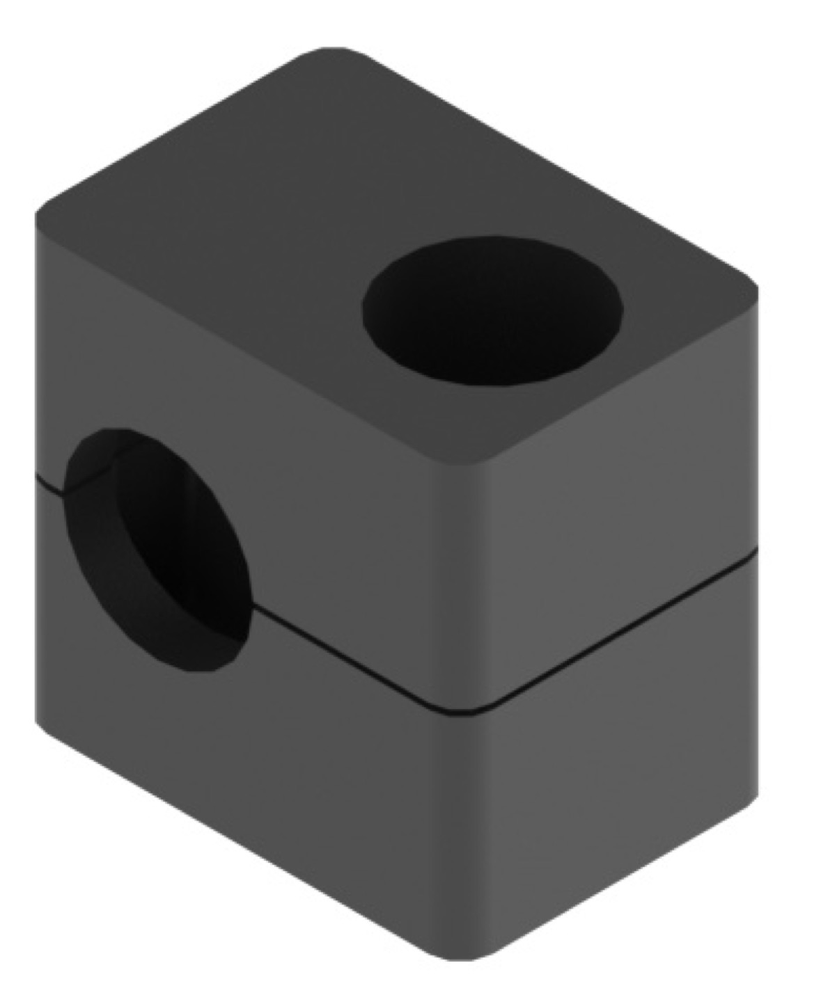 Прижим трубный одиночного крепления, 1 группа