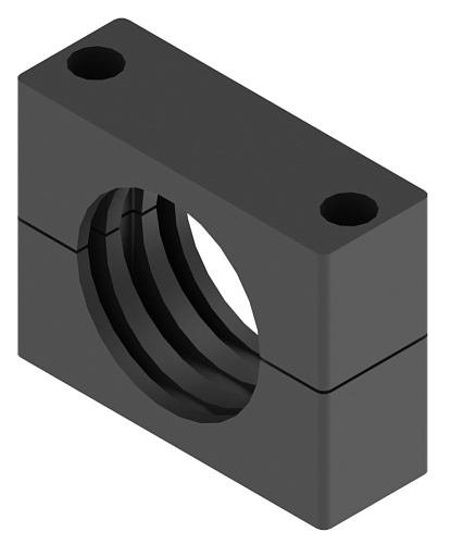 Прижим трубный одиночного крепления, 6 группа