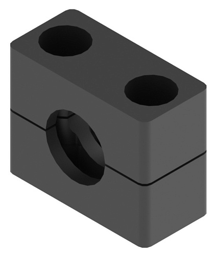 Прижим трубный одиночного крепления, 2 группа