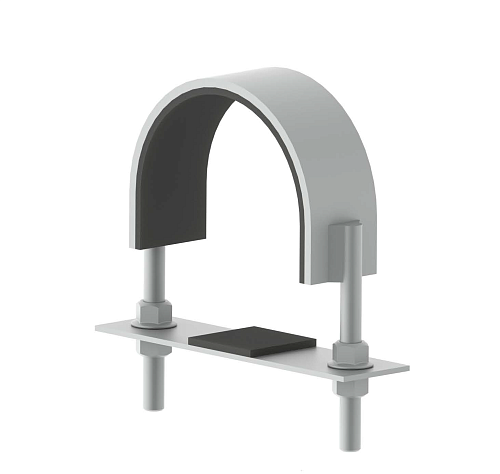 Хомут U-образный радиусный тип H