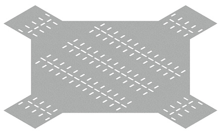 Накладка донная  Х-образного лотка