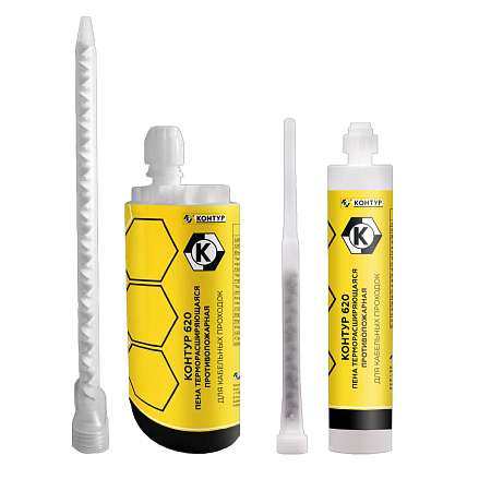 Противопожарная терморасширяющаяся монтажная пена Контур 620