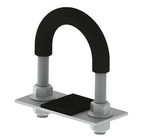 Хомут U-образный радиусный вибростойкий